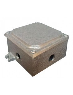 Gc 8.140.082 Ip54 Caja Aluminio __ 7/8 100 X 100 X  60 Mm Estanca (gas3/4) (tipo Daisa) 2