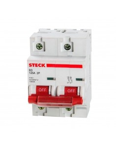 Steck Sdd2c80_ Termica Din 2 X  80a 10ka Curva C (bip) 2