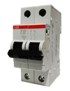 Abb S202-c25_ Termica Din 2 X  25a. Curva C Bipolar 2